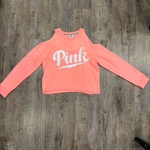 PINK Off the Shoulder Shirt